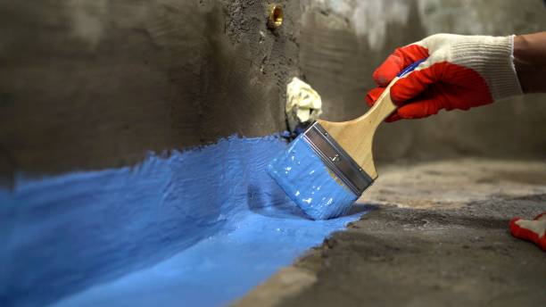 Commercial Crawl Space Encapsulation project at a Hudsonville, MI business property by SJ Waterproofing Pros